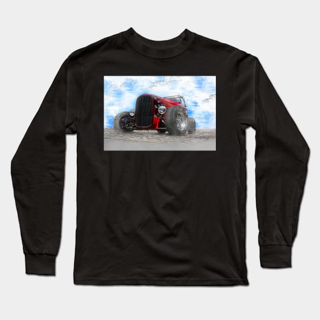 HotRod - 800 PS - 03 Long Sleeve T-Shirt by hottehue